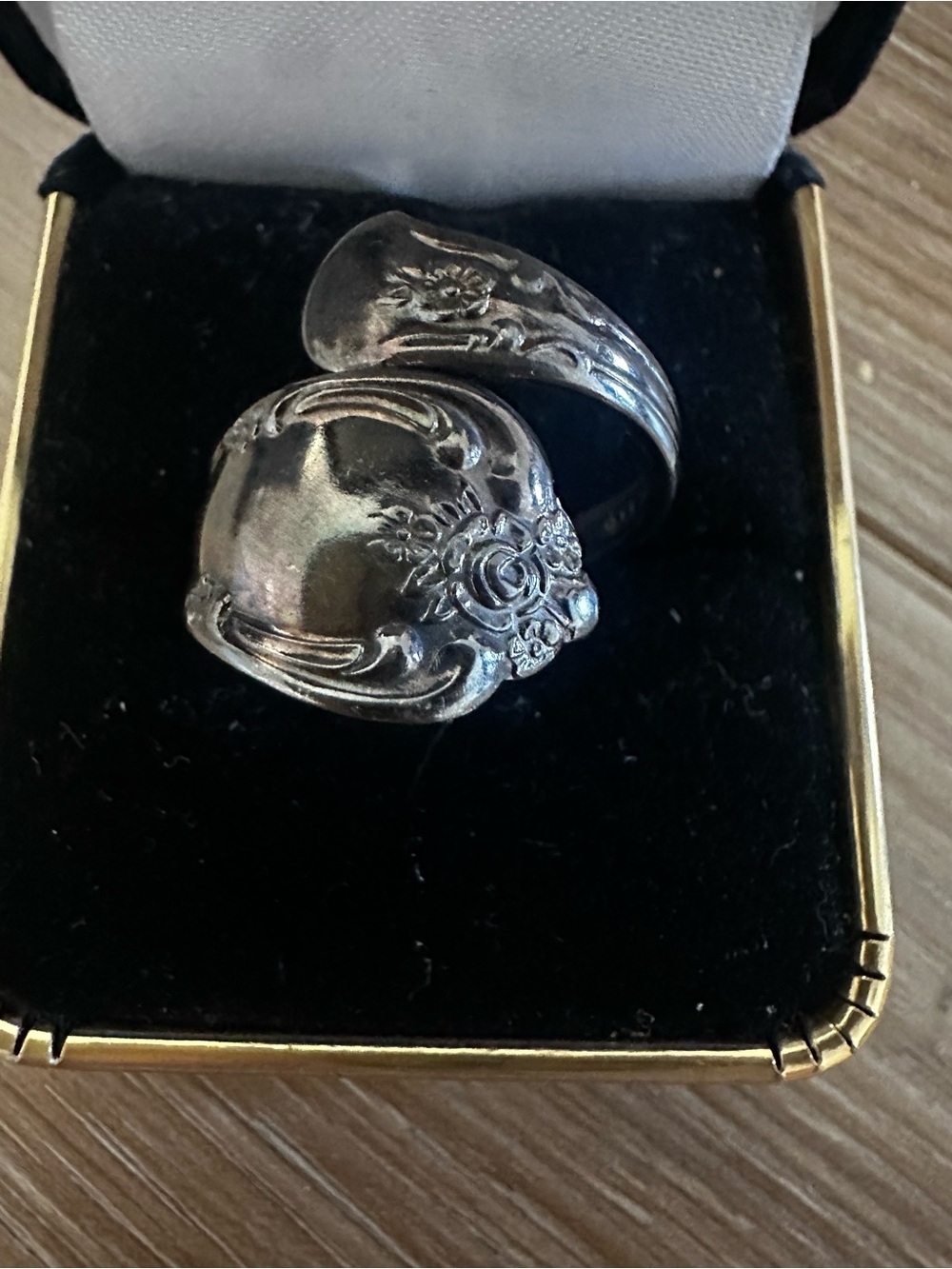 William Roger’s Oneida Spoon Bypass Ring 6.5